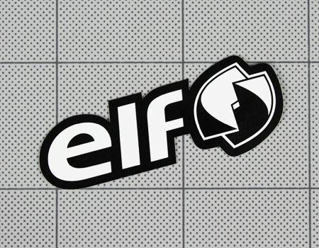 Amazon.co.jp: elf(エルフ) ステッカー モノトーン サイズS