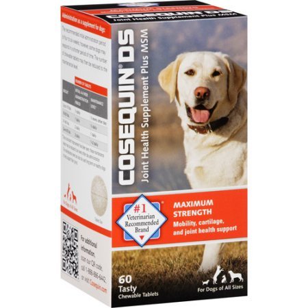 Cosequin DS Joint Health Supplement Plus MSM for Dogs Tablets, 60 count