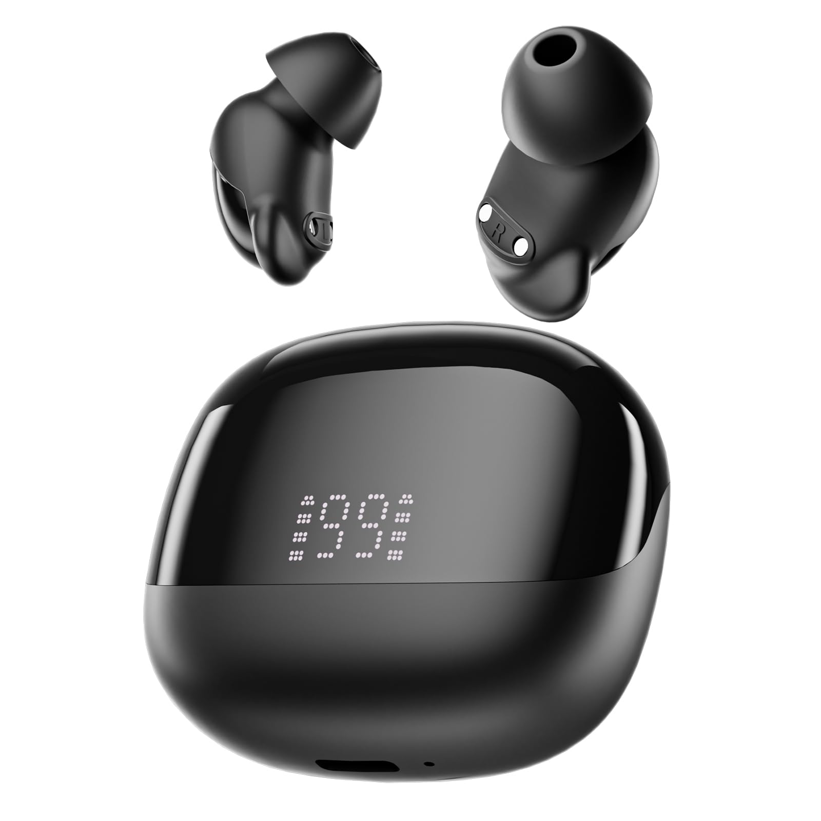 Ertuly T33 Sleep Earbuds, Bluetooth 6.0 Noise Cancelling Sleep Headphones for Side Sleepers