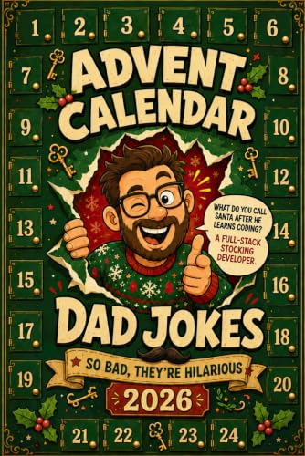 Advent Calendar 2026: 24-Day Christmas Countdown Book with Festive Puns & Classic Groaners | The Ultimate Holiday Gag Gift, Stocking Stuffers & Secret Santa Idea. image 2