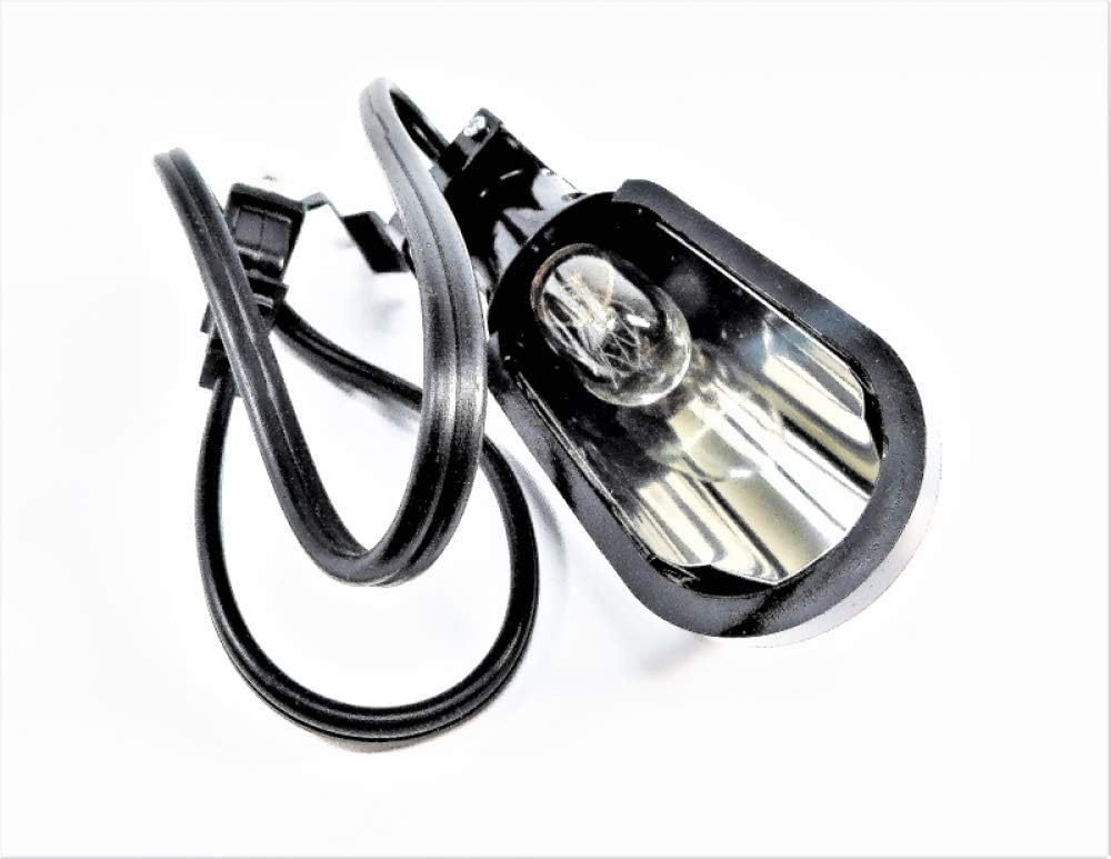 ID: B435. New Generic Sewing Light, Compatible with, not Manufactured by Singer. Will fit Singer Models: 185, 66, 99, Plus Others as Below: