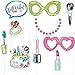 Produktbild Unique Party 72517 - Spa Party Photo Booth Requisiten Set of 10