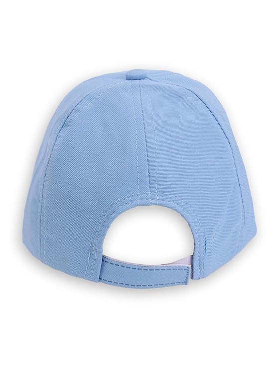 Image of Happy Shopping - Kids Cotton Summer Caps Unisex Hat Soft Knit Flap Sun Protection Casual Baseball Cap for Boys Girls (Age 2-7 Yrs) Beige