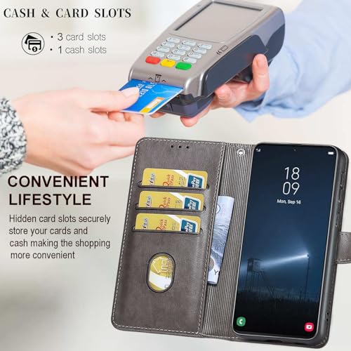 Coque Samsung Galaxy A15 5G étui en cuir synthétique de qualité supérieure en relief - 5
