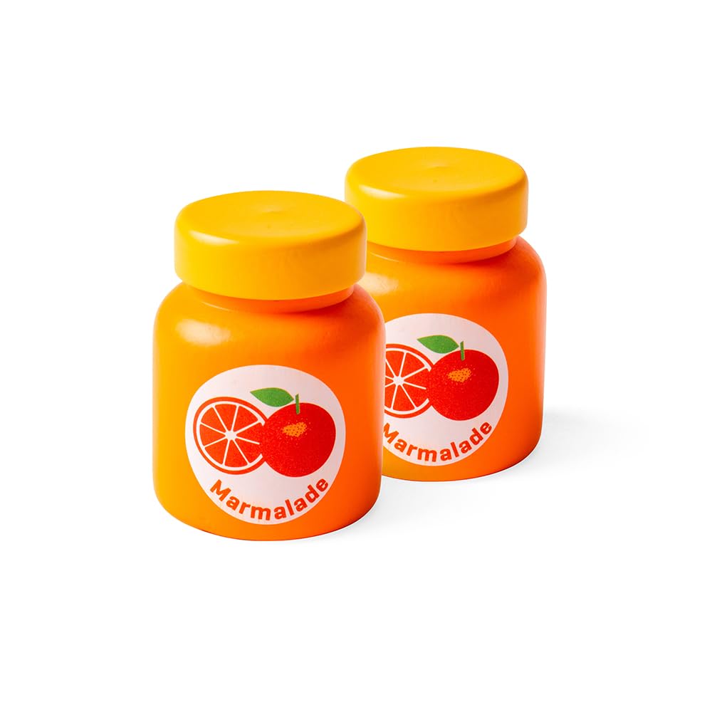 Bigjigs Toys Spreads (Pack of 2 - Marmalade)