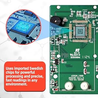 DA6252B Multi-Function Digital Anemometer - Wind Speed, Volume, Temperature, Humidity, Dew Point, Wet Bulb Temperature Measurement, USB Data Upload, Real-Time Sampling, Stores Up to 50,000 Data Sets.