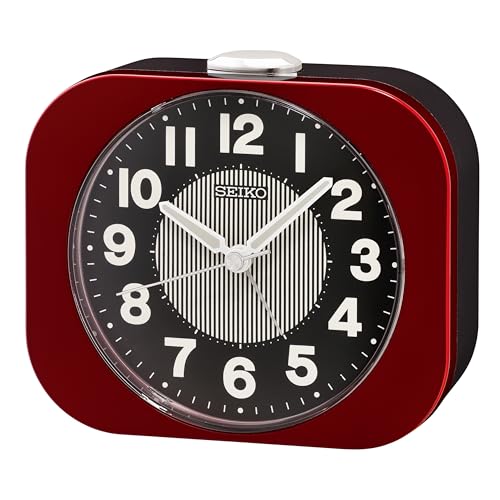 Quiet sweep second hand Seiko Clocks Sveglia QHE206R