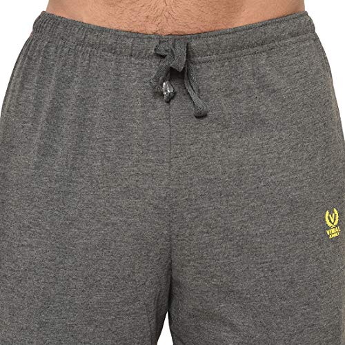 Image of Mack Jonney Cotton Blended Regular Fit Three Fourth Capri for Men(Pack of 3)-C7 MLG BLK C1 ANT 0003-P