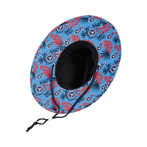 Image of FOCO Tennessee Titans NFL Team Color Straw Hat