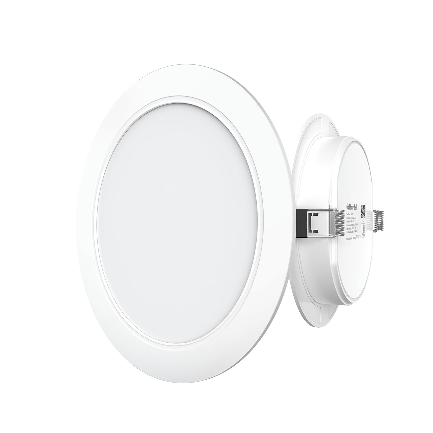 Goldmedal Tango 12W LED Downlight ­with Surge Protection for Home, Shops, and Hotels ­ Cool Daylight (6500k) | Cut-Out Size: Ø102 mm | Suitable for 4 Inch Junction Box-image-49