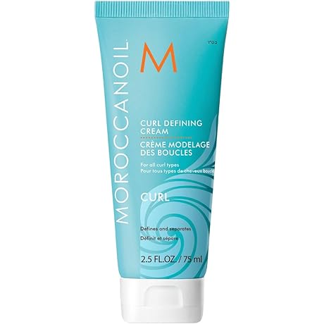Moroccanoil Curl Defining Cream, Get Well-Defined, Bouncy Curls with Anti-Frizz Protection