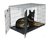 MidWest Homes for Pets Life Stages LS-1648DD Double Door Folding Crate for X-Large Dogs (91 - 110 Lbs)