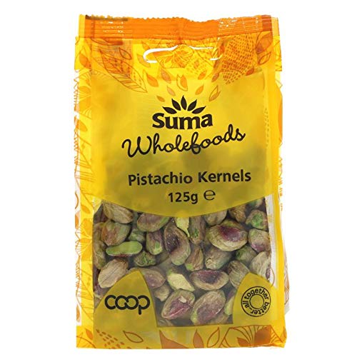 Suma Pistachio - raw shelled 125g (Pack of 6)