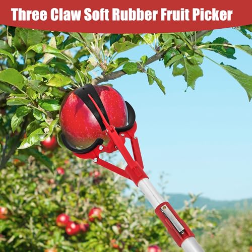 Pértiga telescópica para recoger fruta ajustable 54-88 pulg miniatura 2