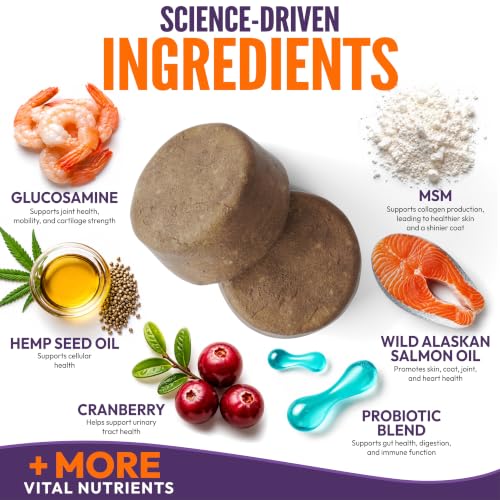 Image of (2 Pack) Dog Multivitamin Chewable, 340 Chews, Dog Vitamins and Supplements