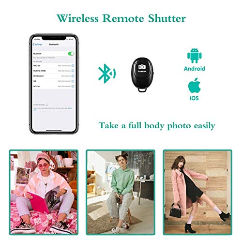 image for Pretty Selfie Ring Light with Tripod Stand & Cell Phone Holder - 8