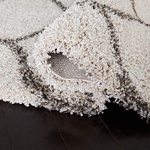 image for Safavieh Hudson Shag Collection SGH280A Moroccan Ogee 2-inch Thick Run