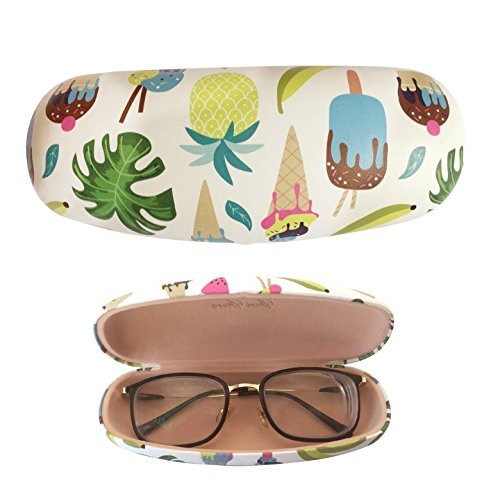 Eyeglasses Clamshell Hard Case Cactus Printed Cute Protective Holder Glasses Box