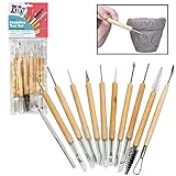 Sculpt Pro Pottery Tool Kit - 11-Piece 21-Tool Beginner's Clay Sculpting Set - Great Gift or...