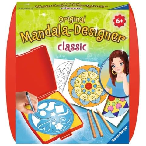 Ravensburger Mandala Designer Craft Kit for Kids Cover