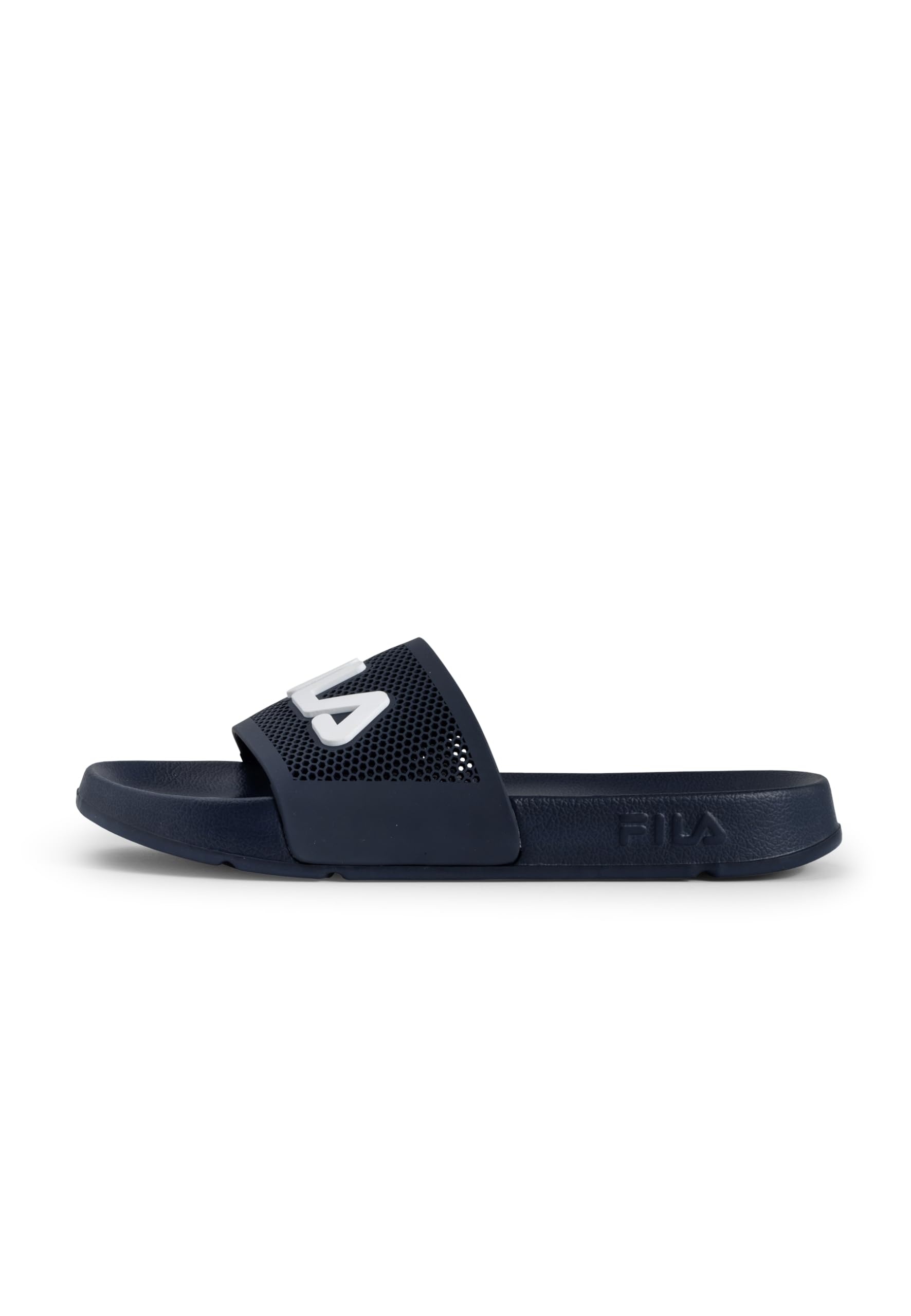 FILA Men's Morro Bay Spiro Slide Sandal, Navy, 46 EU, Fila Navy, 12 UK