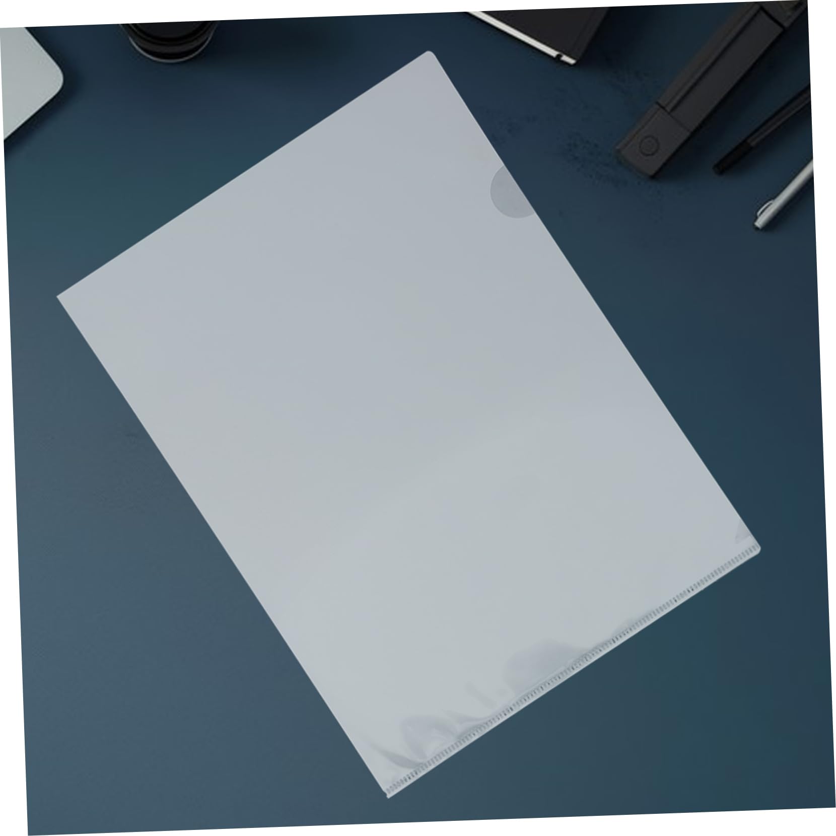 jojofuny 100 Sztuk A4 Organizer Dokumentów Foldery Biurowe Materiały Artystyczne Przechowywanie Akcesoria Do Biura Domowego Plastikowe Koperty Na Dokumenty