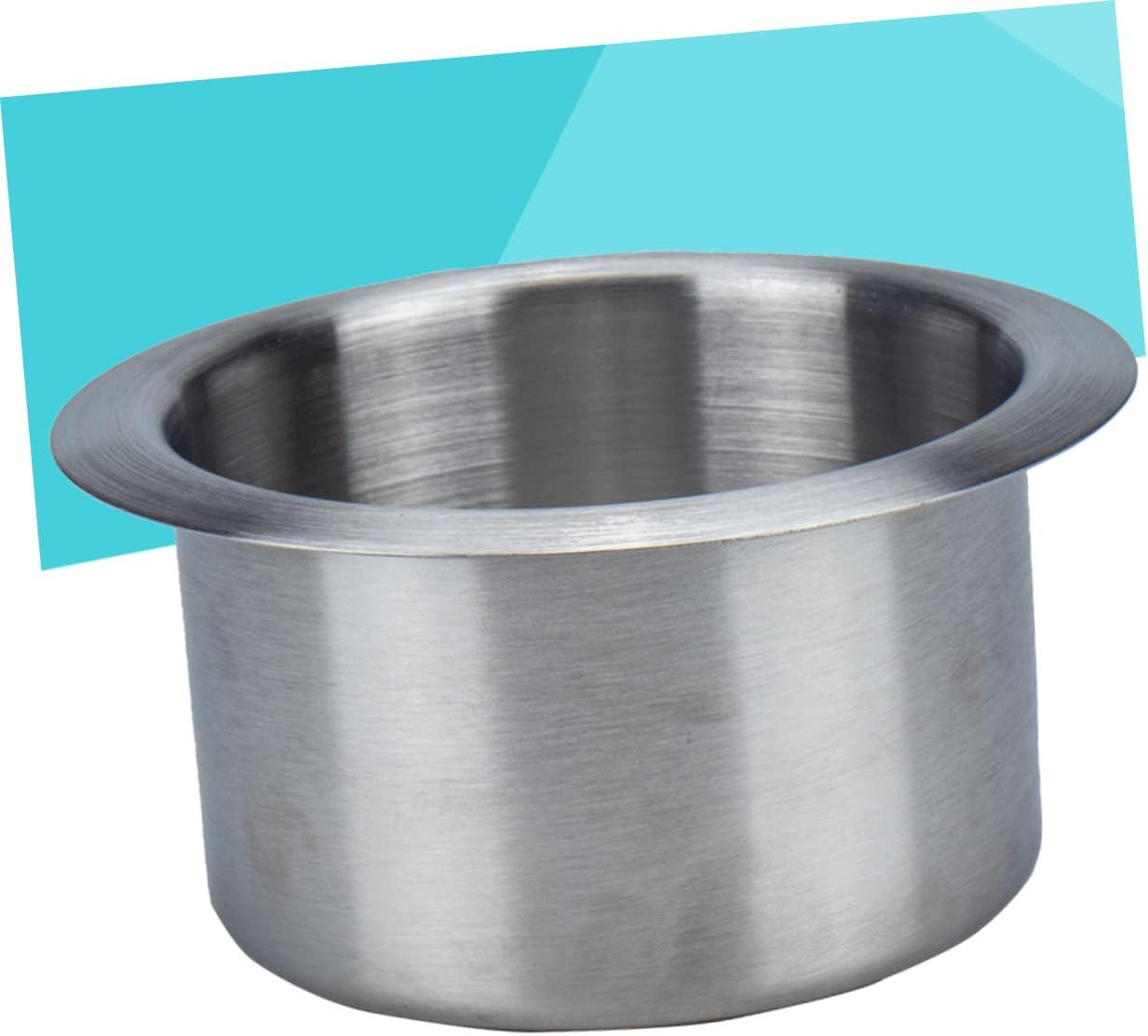 OUNONA Stainless Steel Water Cup Holder for Rvs and Cars - Durable Beverage Holder for Mugs and Bottles 8.5Cm Size