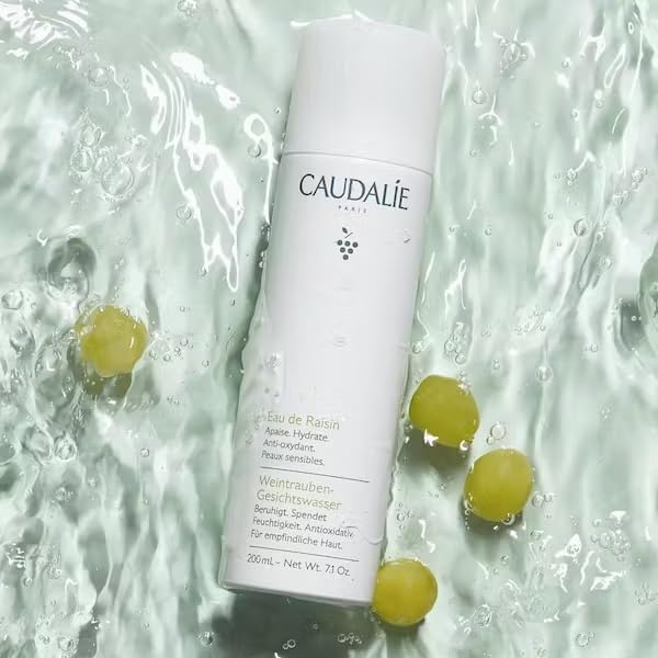 Miniatura 9 de Caudalie Spray facial hidratante con agua de uva espray facial orgánico calmante para hidratar y fortalecer instantáneamente la barrera de la piel,