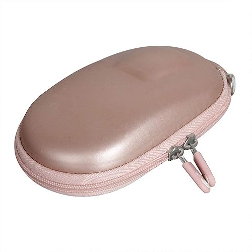Miniatura 5 de Hermitshell Estuche de viaje para VssoplorJelly Comb 2.4G Slim Wireless Mouse (solo caso) (oro rosa)