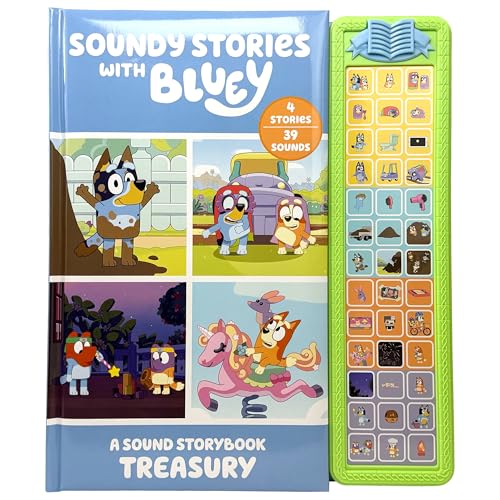 Bluey Soundy Stories Sound Storybook Treasury