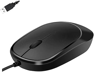 Ergonomic Thin Wire with 1000DPI Antistatic Design PS2s USB Two Interfaces for Industrials Computers Thin Profile Wire Computer Mouses Plugs