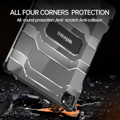 Protection intégrale iPad Pro 12.9 robuste avec support - 6