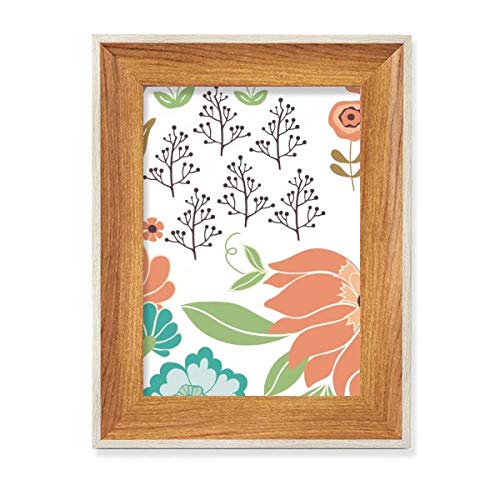 Tableau fleur d'oranger blanche cadre bois pour décorer votre bureau