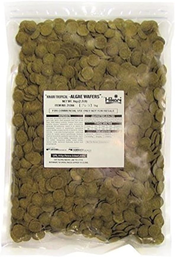 Hikari Algae Wafers for Pets, 2.2Pound Pet Food Pet
