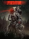 qich DIY 5D Diamond Painting Kits for Kids, Predator Classic Movie Film, Round Full Drill for Adult Rhinestone Embroidery Home Wall Art Decor 12x16 inches (CJW-0825-1-1)