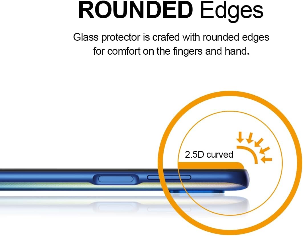 Supershieldz (3 Pack) Designed for Motorola (One 5G) and One 5G UW Tempered Glass Screen Protector, Anti Scratch, Bubble Free