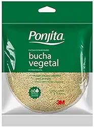 3M, Bucha Vegetal Ponjita, Redonda, Esfoliação Profunda, 1 Unidade