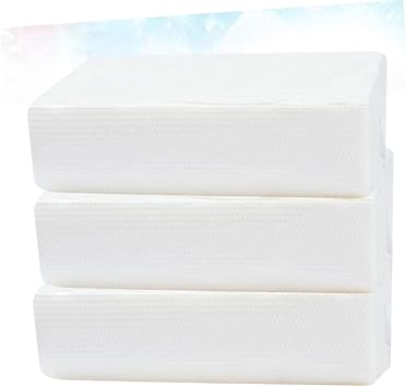 1set Absorbent Paper Towels for Kitchen Bathroom Soft Tissue for Home Commercial Use for Cooking Cleaning Hand Drying White