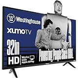 Westinghouse 32-inch Smart TV, HD Xumo TV with Voice Remote, Flat Screen Television w/Dolby Atmos, Blueooth, Apple AirPlay, Wi-Fi & Mobile Connectivity