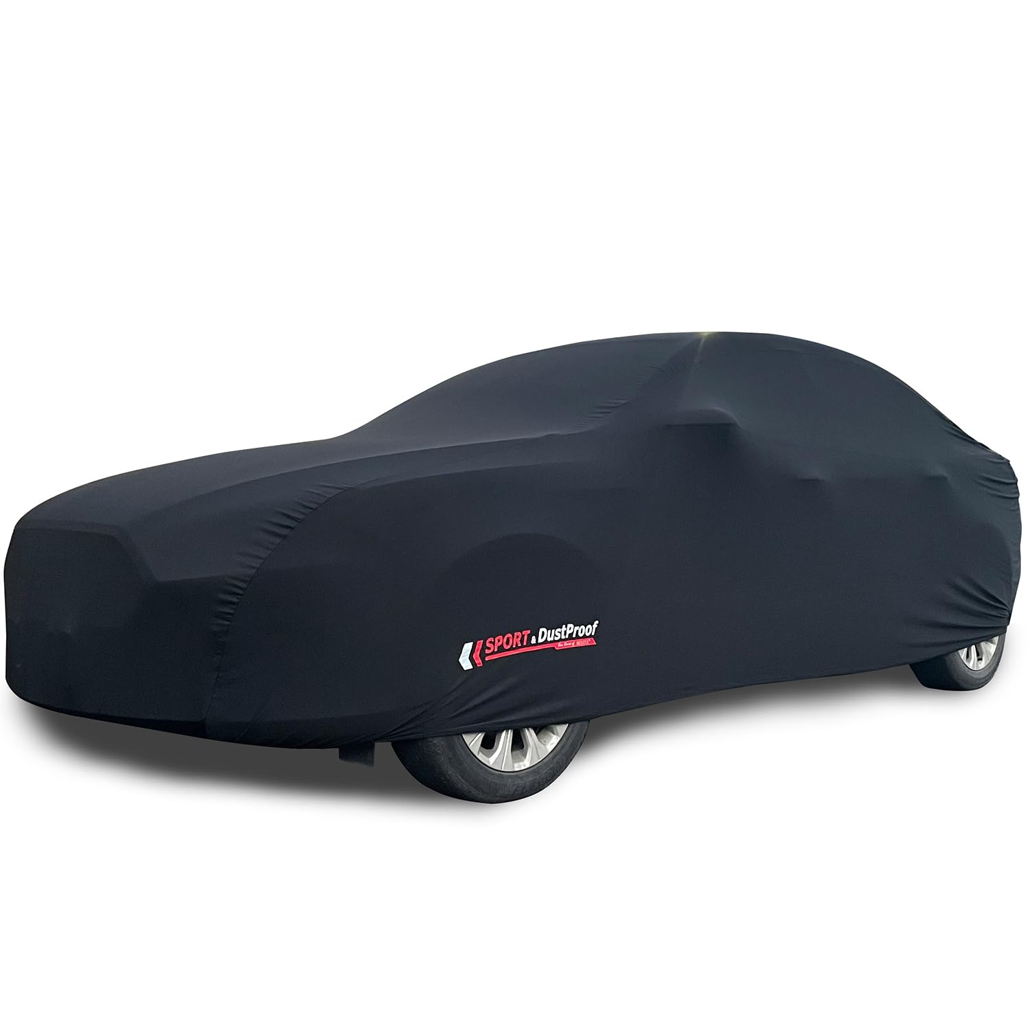 thumbnail: BEXITA Autohoes Binnen – Rekbare Satijn Stof, Ademend – Stof- En Vuilbescherming Voor Auto’s – Zwart, Maat M