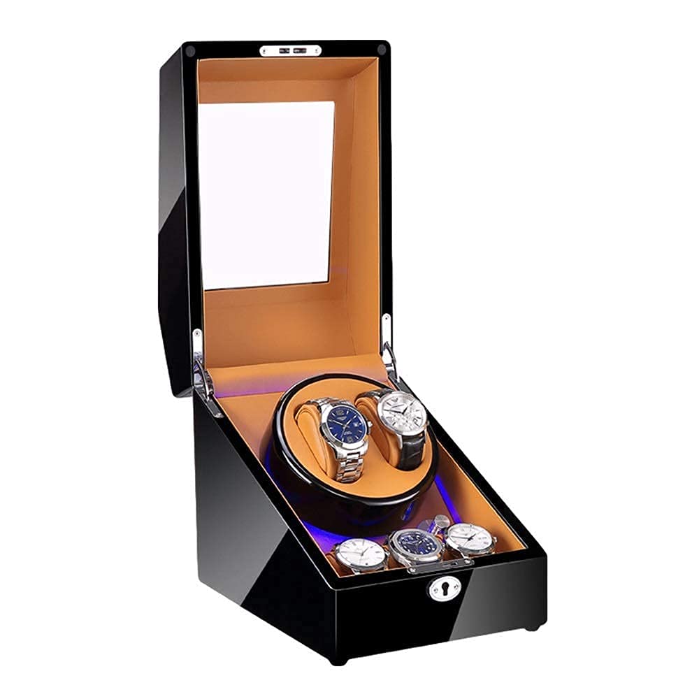 Remontoir montre automatique 2+3 en laque piano pour montres de luxe