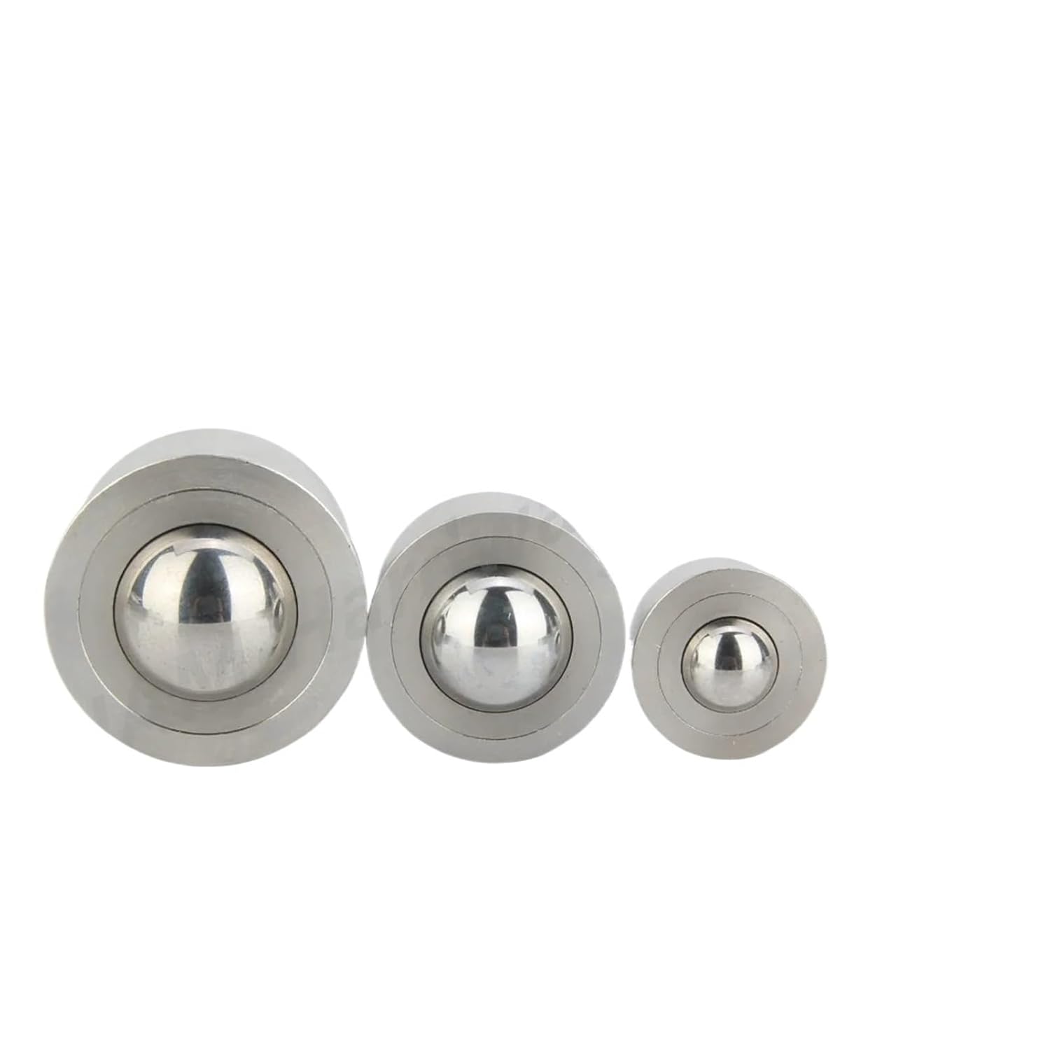 1 Pcs Conveyor Assembly MJ310/MJ311 Stainless Steel/POM Round Durable Wheel Transfer Bearing Ball(MJ311,15mm)