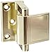 Rockwood PDL.3 Zinc Die Cast Privacy Door Latch, 1-1/2" Width x 2-13/64" Length, Polished Clear Coated Finish