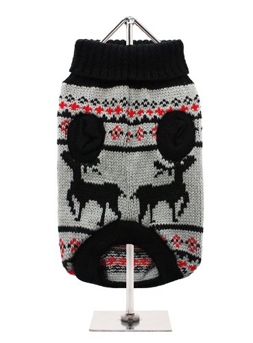 UrbanPup Nordic Reindeer Sweater (Medium - Dog Body Length: 12" / 30cm) - Image 3