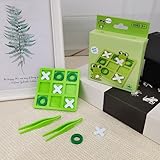 tic tac Ttoe Game - Xo Strategy Board | Classic Desktop Toy | Educational Party Game for Kids and Adults | Travel Puzzle for Skill Building | Fun Brain Challenge for Family Nights and Gatherings - Image 3