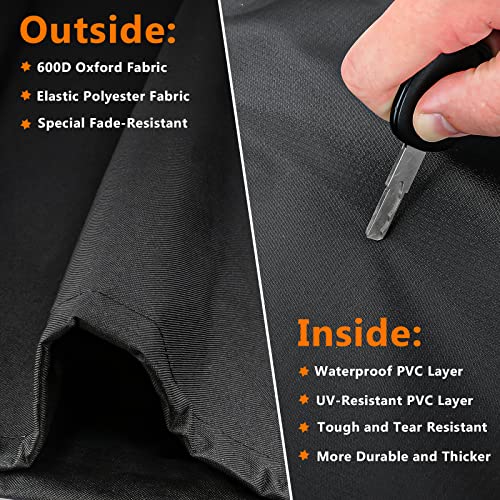 Utheer Grill Cover For Pit Boss Austin Xl/Rancher Xl, Z Grill 1000, 1100, 1100 Pro, 1000S, 1000Sc, 1000Sq, 1000Sc2, 1150 1500 Series Wood Pellet Grill, 600D Heavy Duty Waterproof, Uv Protection Cover #TOP3