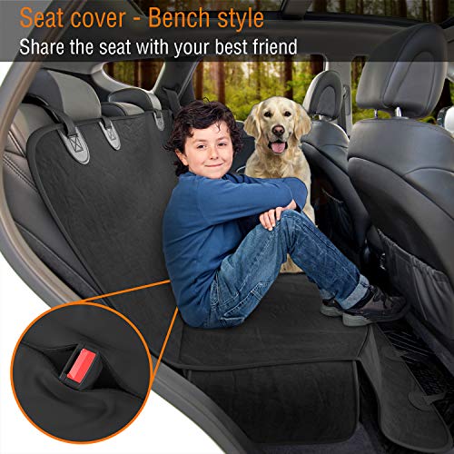 Active Pets Car Seat Cover for Dogs - Standard Waterproof Dog Seat Cover for Back Seat in SUV or Truck - Convertible Pet… - Image 3