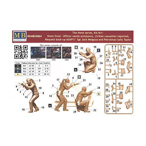 Masterbox 1:24 - Heist No.1 - Shots Fired miniatura 2