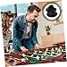 BESPORTBLE 4-Piece Heavy Duty Foosball Entry Dish Set Replacement Table Soccer Parts Sturdy Plastic Foosball Accessories for Home and Game Room Use