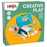 HABA Creative Play Tierarzt-Spielset – Holz-Tierpflege-Zubehör für Kinder – Perfekte Ergänzung für Tierarztpraxis und Rollenspiele mit Kuscheltieren und Puppen - 2012045001